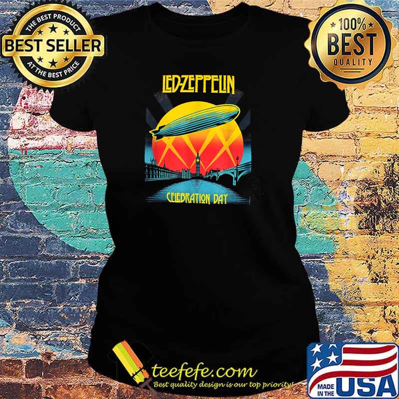Led Zeppelin Celebration Day Sunset Shirt Ladies tee Led Zeppelin Celebration Day Sunset Shirt Ladies tee