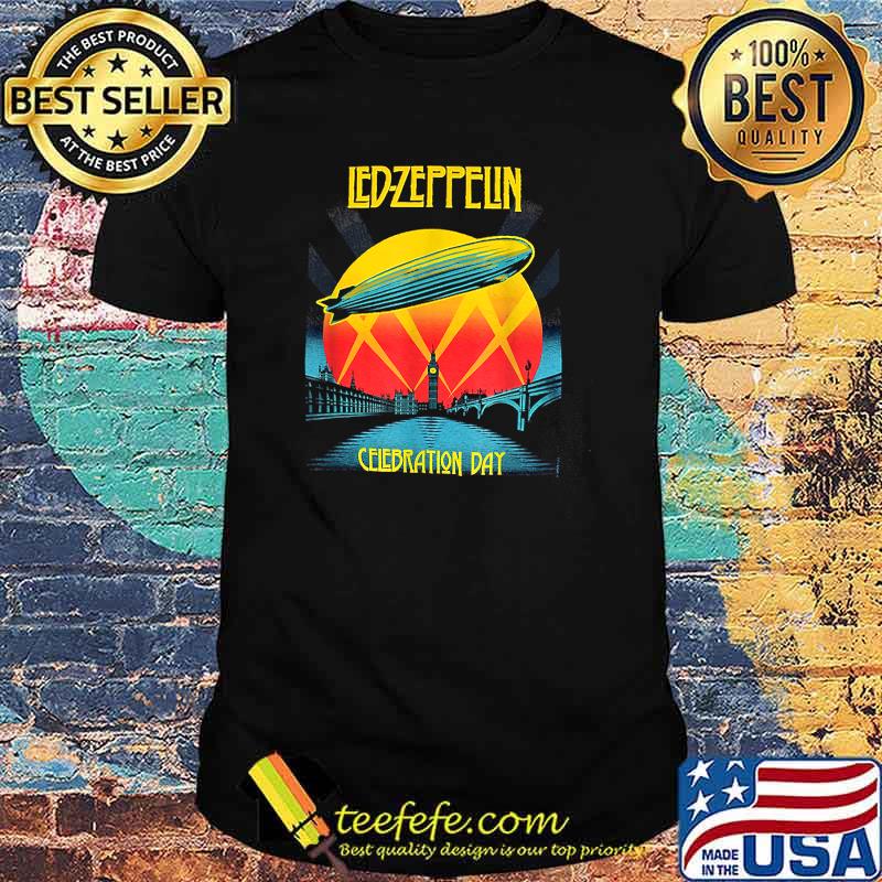 Led Zeppelin Celebration Day Sunset Shirt