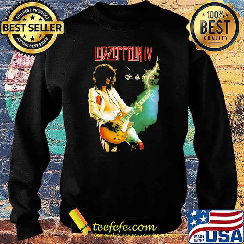 Led Zeppelin Player Guitar Legends Music Shirt Sweater Led Zeppelin Player Guitar Legends Music Shirt Sweater
