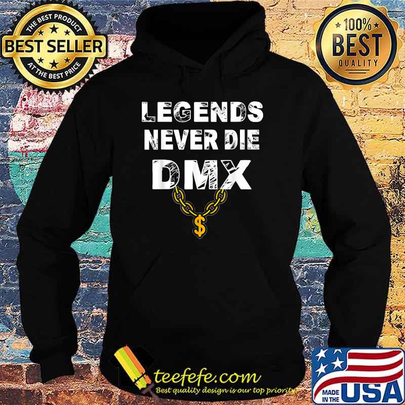 Legends Never Die DMX Gold Shirt Hoodie Legends Never Die DMX Gold Shirt Hoodie