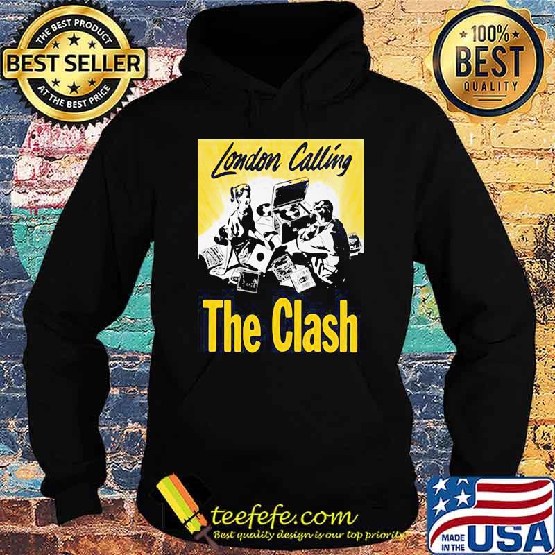 London Calling The Clash Shirt Hoodie London Calling The Clash Shirt Hoodie