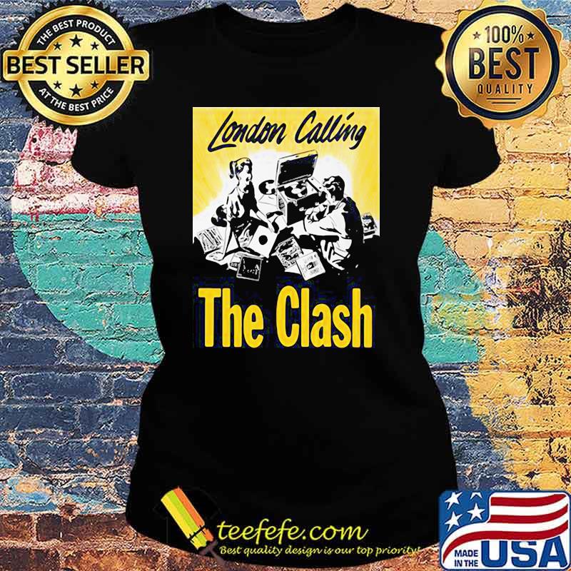 London Calling The Clash Shirt Ladies tee London Calling The Clash Shirt Ladies tee