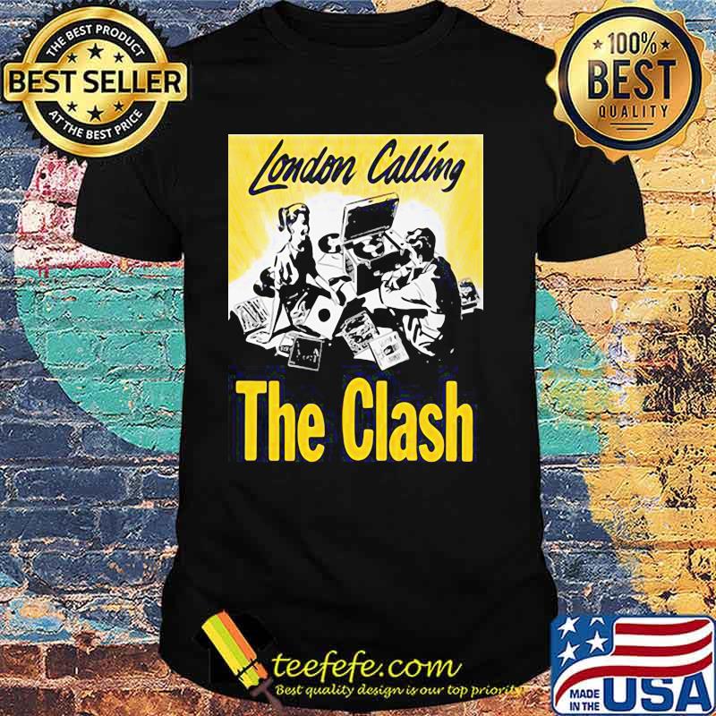 London Calling The Clash Shirt