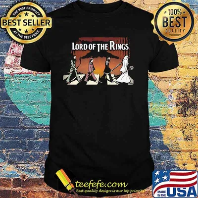 Lord The Rings Abbey Road Shirt
