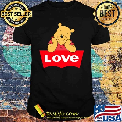 Love Pooh Bear Shirt