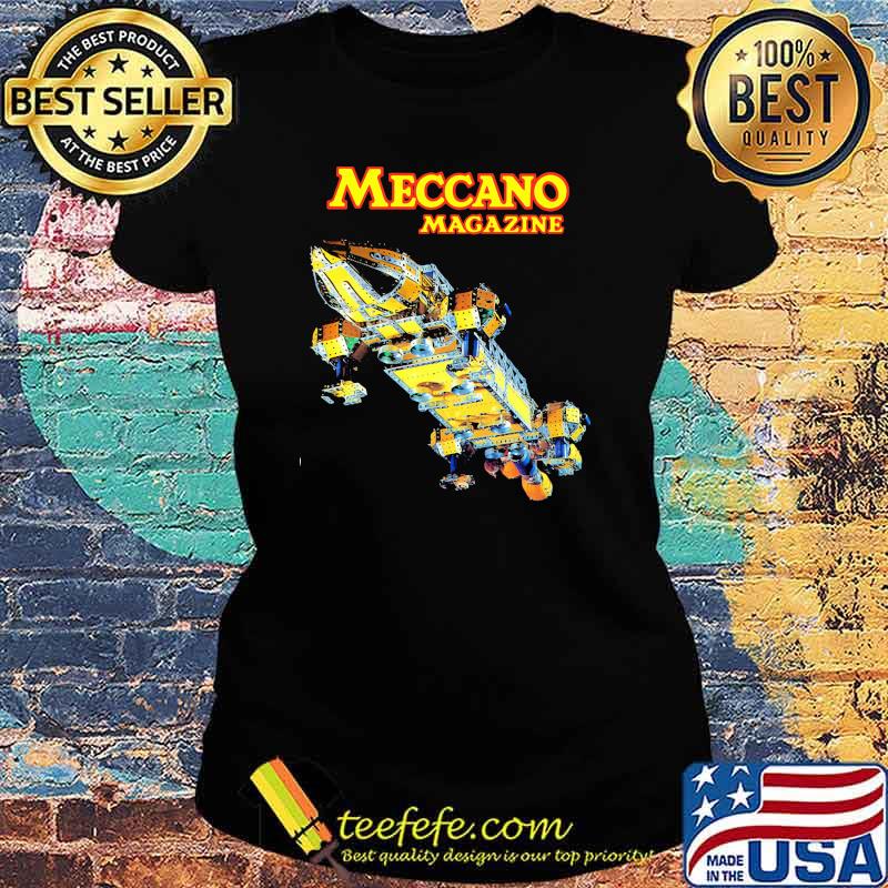 Maccano Magazine Moonbase Alpha Space 1999 Shirt Ladies tee Maccano Magazine Moonbase Alpha Space 1999 Shirt Ladies tee