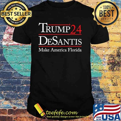 Make America Florida Trump Desantis 2024 Election Shirt