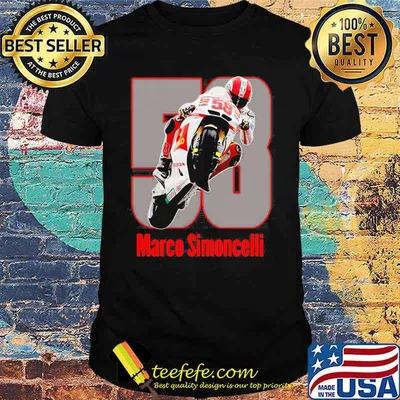 Marco Simoncelli Mountain Motorcycle Shirt