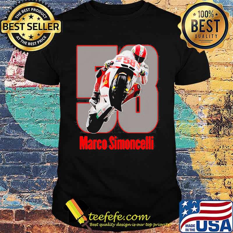 Marco Simoncelli Mountain Motorcycle Shirt