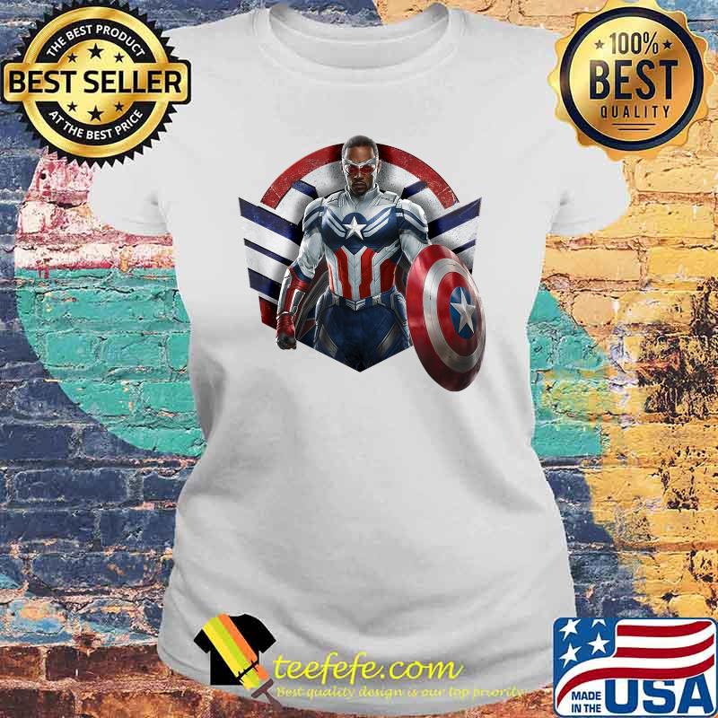 Marvel The Falcon the Winter Soldier Captain America Strong Shirt Laides tee Marvel The Falcon the Winter Soldier Captain America Strong Shirt Laides tee