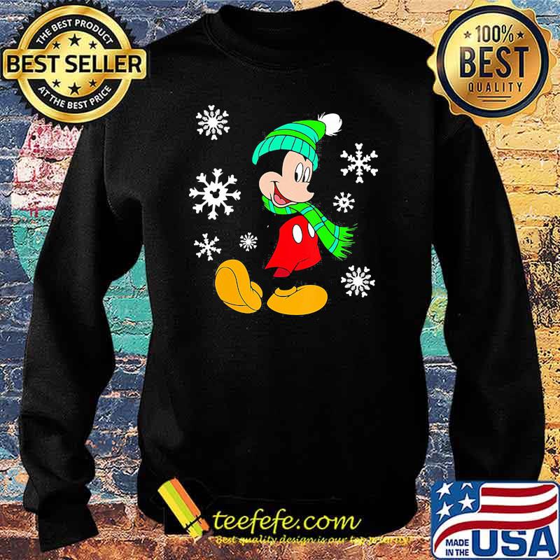 Mickey Snow Merry Christmas Shirt Sweater Mickey Snow Merry Christmas Shirt Sweater