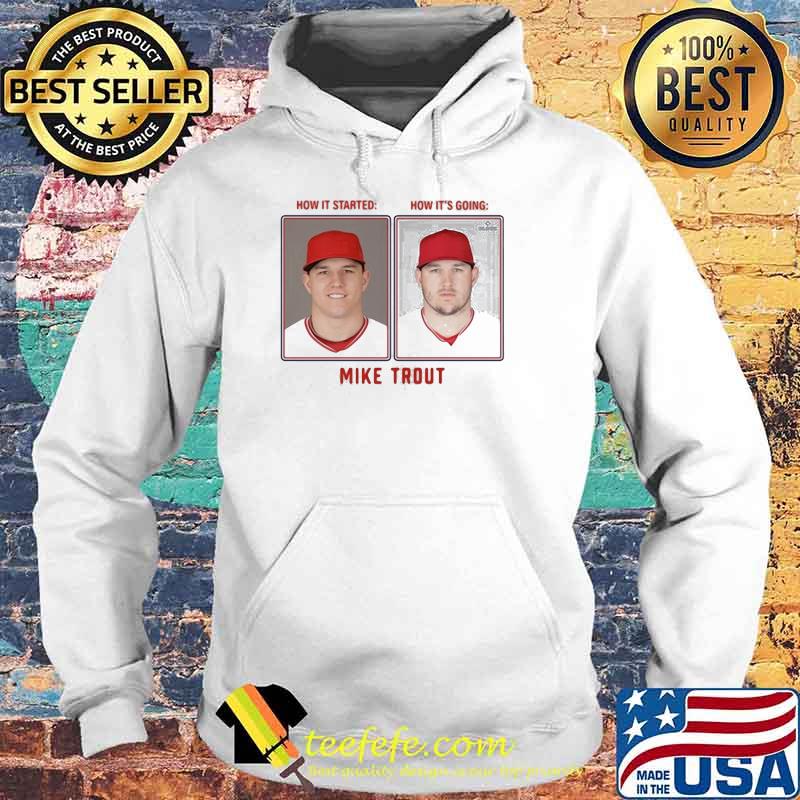 Mike Trout Then & Now Los Angeles Foosball Shirt Hoodie Mike Trout Then & Now Los Angeles Foosball Shirt Hoodie