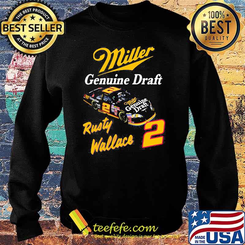 Miller Genuine Draft Rusty Wallace Shirt Sweater Miller Genuine Draft Rusty Wallace Shirt Sweater