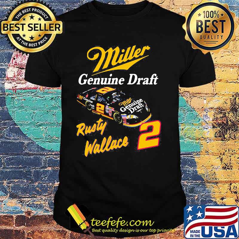 Miller Genuine Draft Rusty Wallace Shirt Miller Genuine Draft Rusty Wallace Shirt