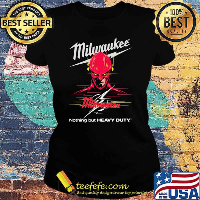 Milwaukee Nothing But Heavy Deadpool Shirt Ladies tee Milwaukee Nothing But Heavy Deadpool Shirt Ladies tee