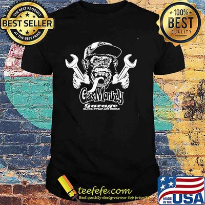 Monkey Gas Garage Blood Sweat Shirt