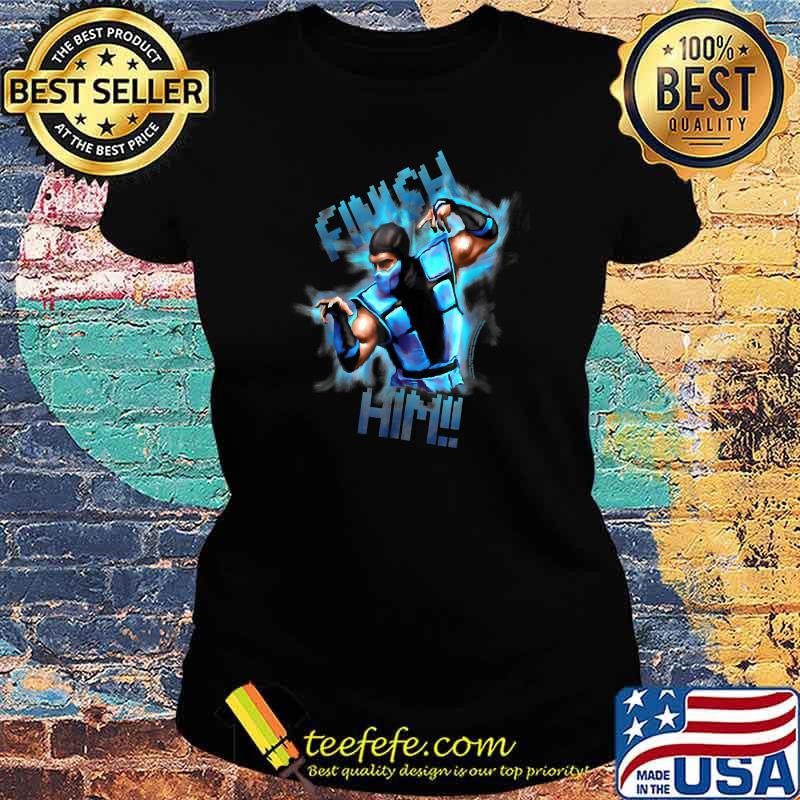 Mortal Kombat Klassic Finish Him Shirt Ladies tee Mortal Kombat Klassic Finish Him Shirt Ladies tee