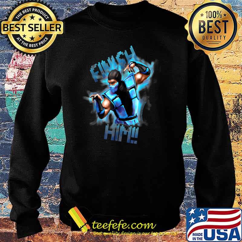Mortal Kombat Klassic Finish Him Shirt Sweater Mortal Kombat Klassic Finish Him Shirt Sweater