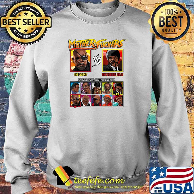 Motherfkers Samuel The Agent Vs The Ezekiel 2517 Shirt Sweater Motherfkers Samuel The Agent Vs The Ezekiel 2517 Shirt Sweater