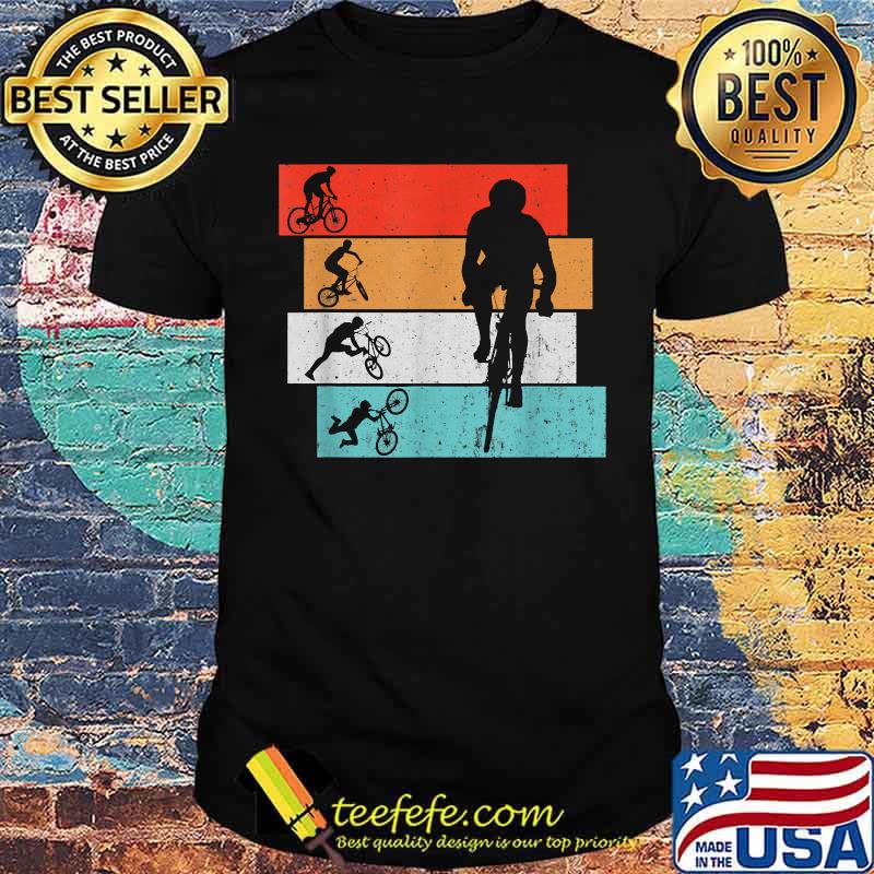 MTB MOUNTAINBIKE DOWNHILL BMX CYCLING VINTAGE RETRO BIKE vintage Shirt