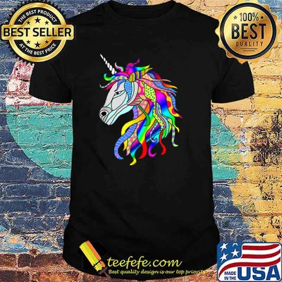 Multicolor Fantastic Unicorn Shirt