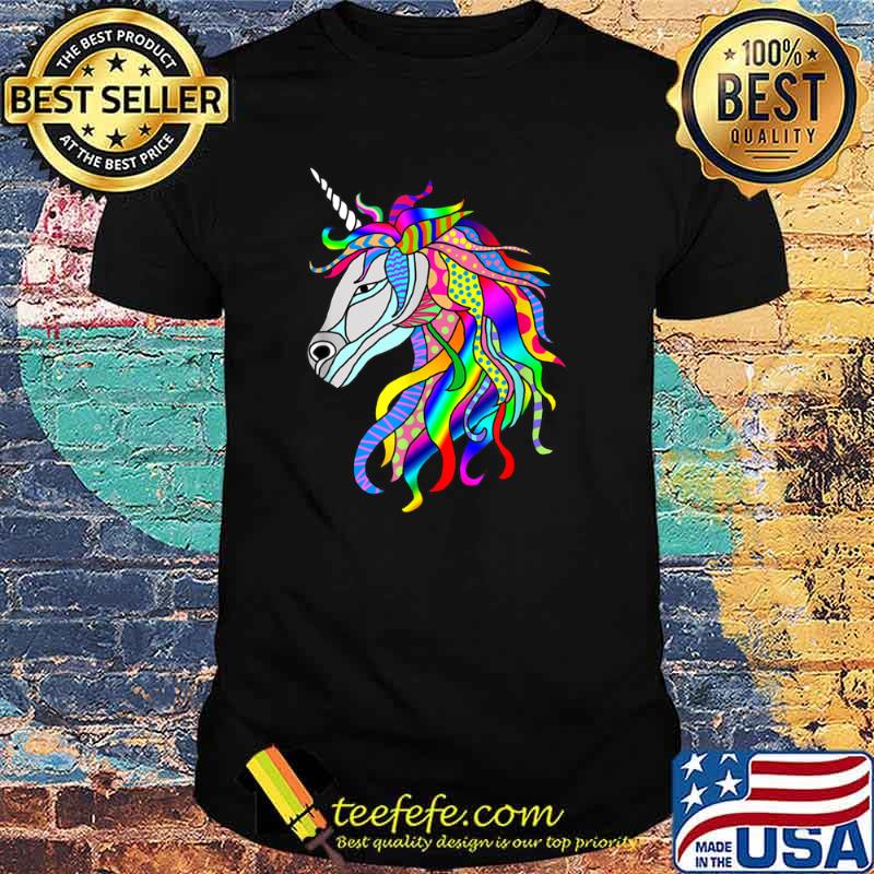 Multicolor Fantastic Unicorn Shirt Multicolor Fantastic Unicorn Shirt