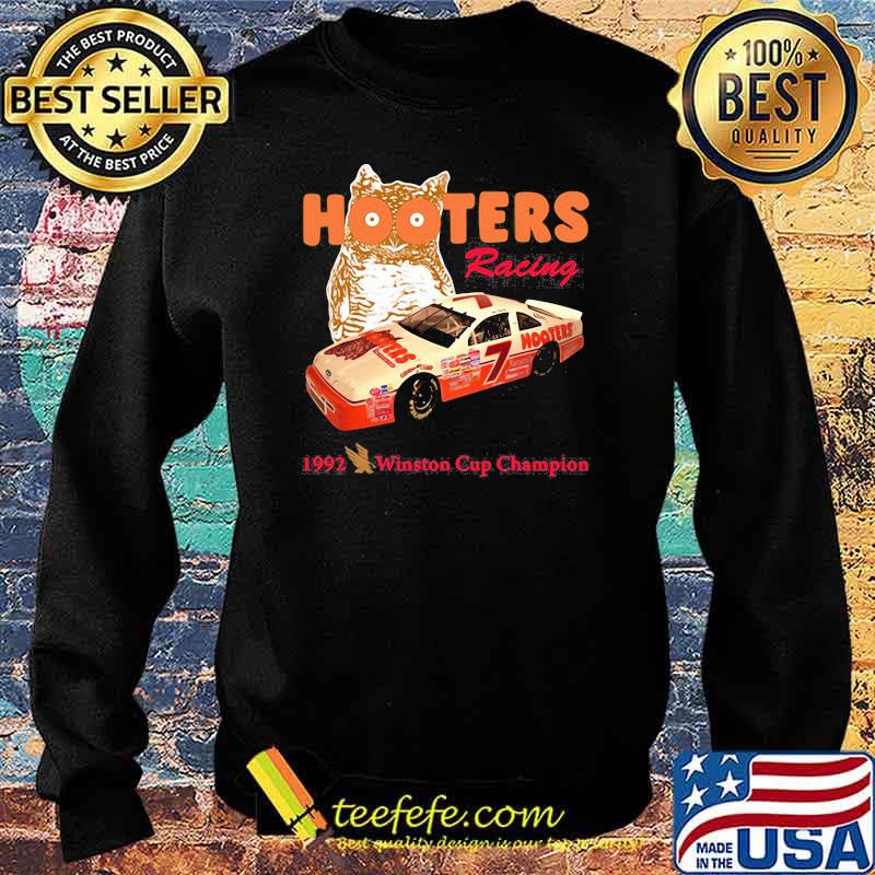 Nascar Alan Hooters Racing 1992 Winston Cup Champion Owl Shirt Sweater Nascar Alan Hooters Racing 1992 Winston Cup Champion Owl Shirt Sweater
