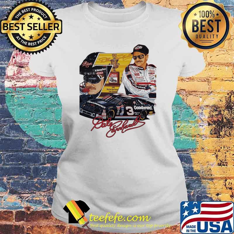 Nascar Dale Earnhardt Signature Shirt Laides tee Nascar Dale Earnhardt Signature Shirt Laides tee