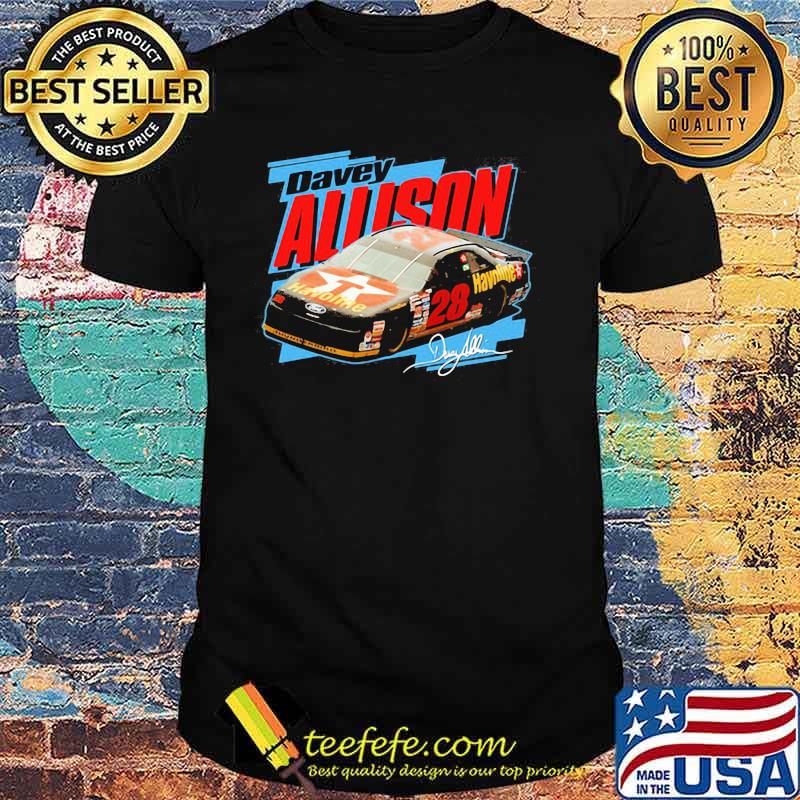 Nascar Davey Allison Signature Shirt