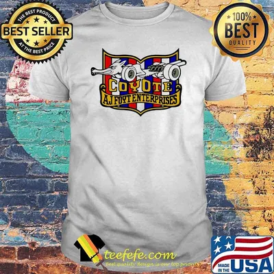 Nascar Foyt Coyote Aj Foyt Enter Prises Shirt