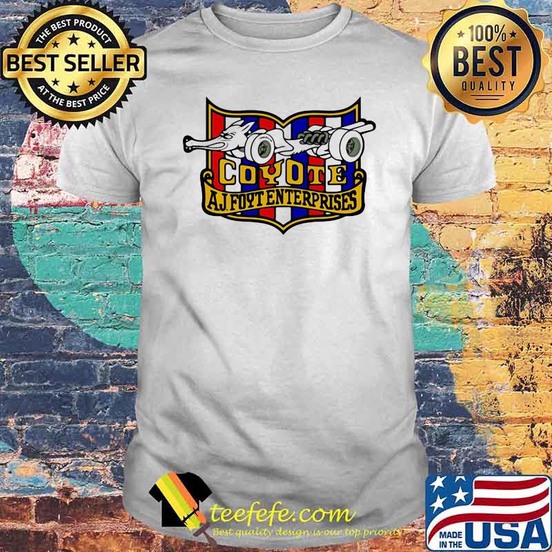 Nascar Foyt Coyote Aj Foyt Enter Prises Shirt