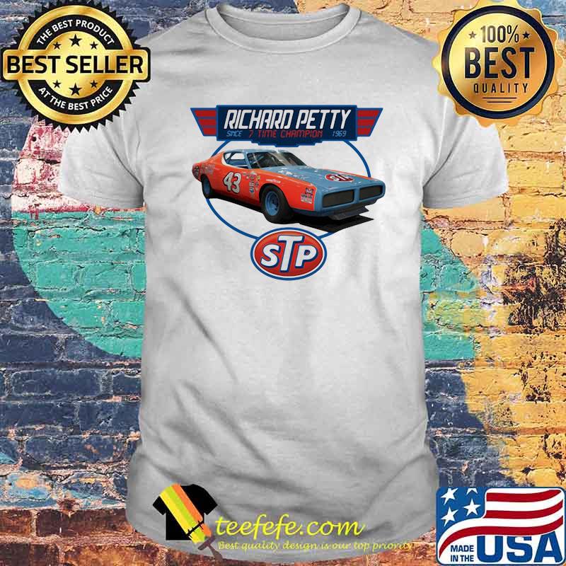Nascar Richard Petty 7 Time Grand National Champion Signature Shirt