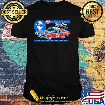 Nascar Richard Petty Since 7 Time Champion 1969 Shirt
