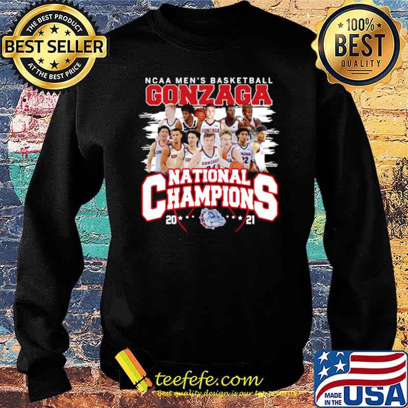 Ncaa mens basketball Gonzaga Bulldogs national champions 2021 Sweater Ncaa mens basketball Gonzaga Bulldogs national champions 2021 Sweater