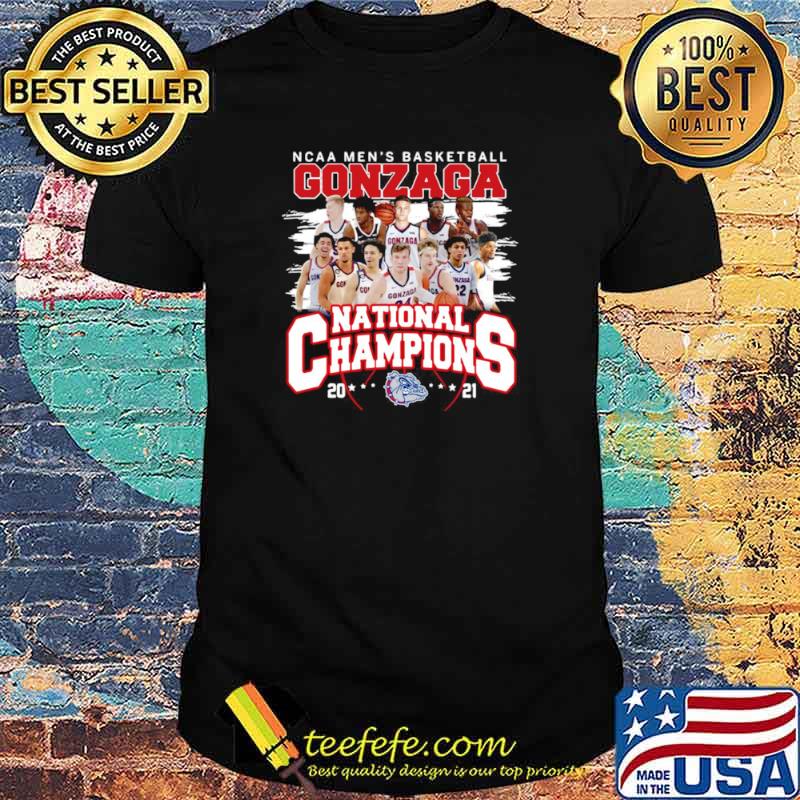 Ncaa mens basketball Gonzaga Bulldogs national champions 2021 shirt Ncaa mens basketball Gonzaga Bulldogs national champions 2021 shirt