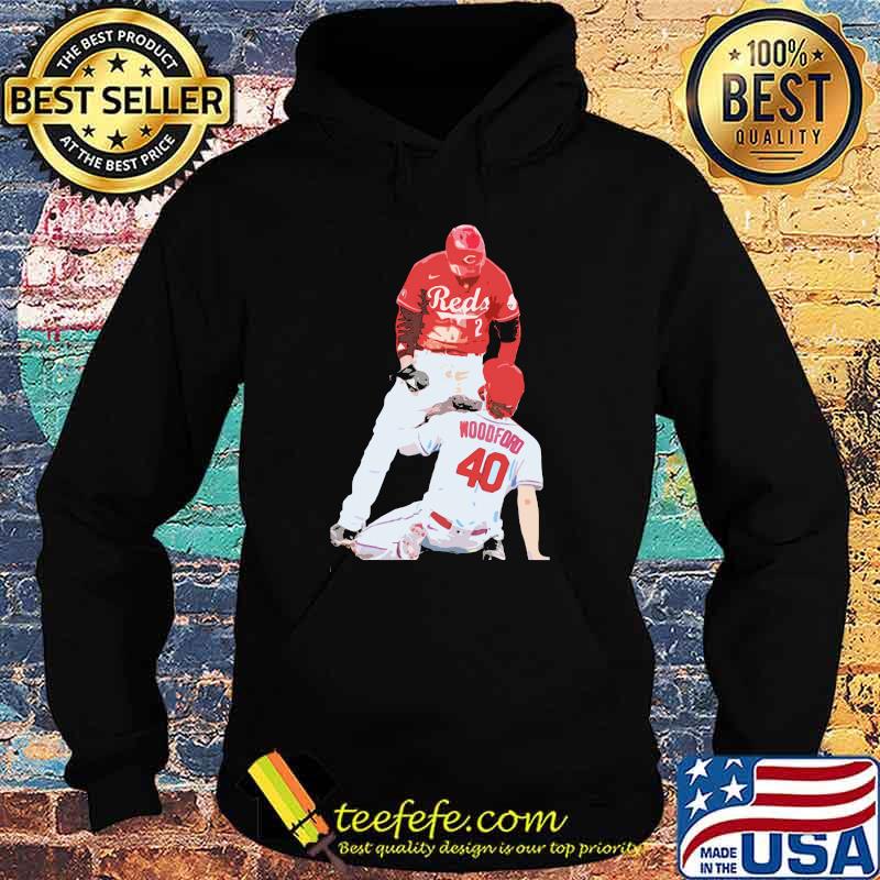 Nick Castellanos Reds and Jake Woodford Hoodie Nick Castellanos Reds and Jake Woodford Hoodie