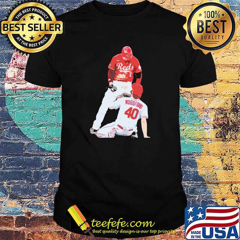 Nick Castellanos Reds and Jake Woodford shirt Nick Castellanos Reds and Jake Woodford shirt