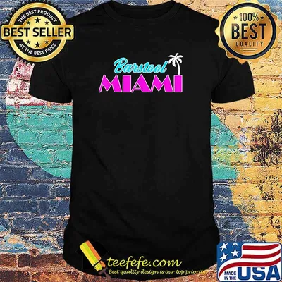 Official Barstool Miami Shirt