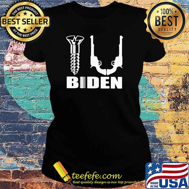 Official Biden Gun Shirt Ladies tee Official Biden Gun Shirt Ladies tee