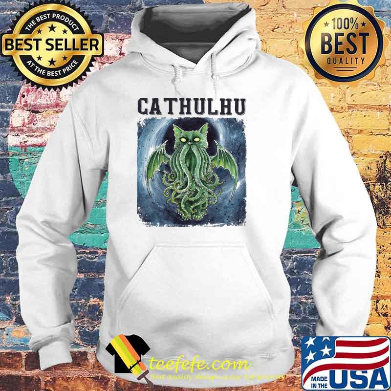 Official Cathulhu Shirt Hoodie Official Cathulhu Shirt Hoodie