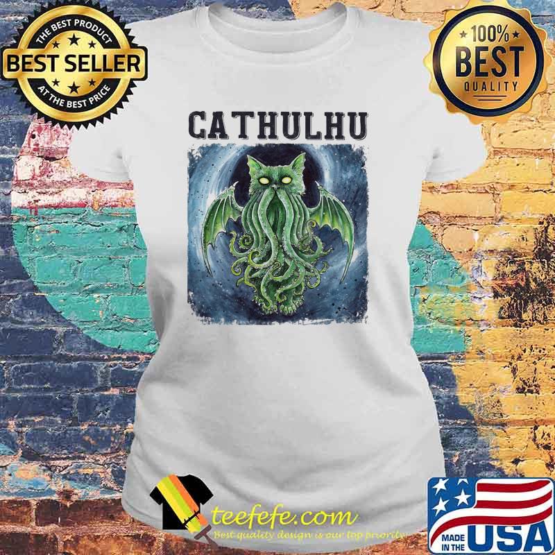 Official Cathulhu Shirt Laides tee Official Cathulhu Shirt Laides tee