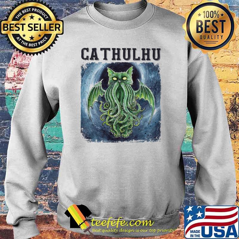 Official Cathulhu Shirt Sweater Official Cathulhu Shirt Sweater