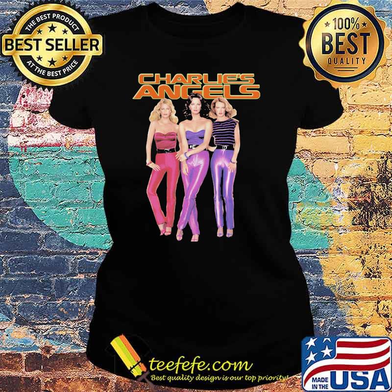 Official Charlie's Angels Shirt Ladies tee Official Charlie's Angels Shirt Ladies tee