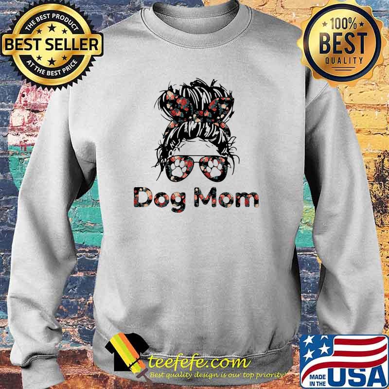 Official Dog Mom Flower Shirt Sweater Official Dog Mom Flower Shirt Sweater