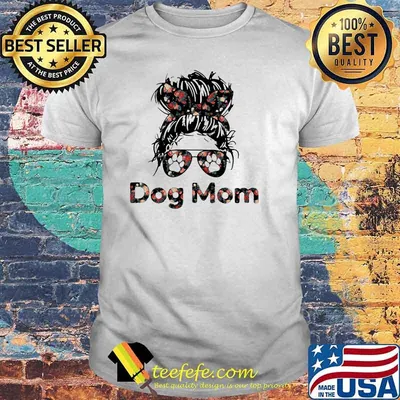 Official Dog Mom Flower Shirt
