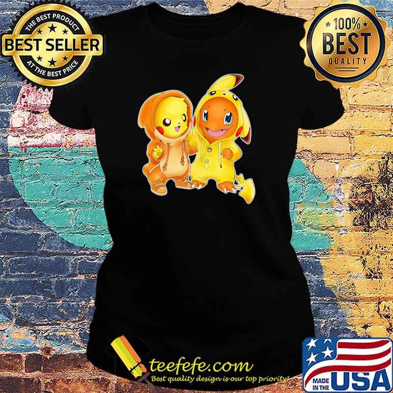 Official Dragon Pikachu Pokemon Shirt Ladies tee Official Dragon Pikachu Pokemon Shirt Ladies tee