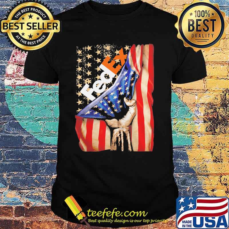 Official Fedex American Flag Shirt