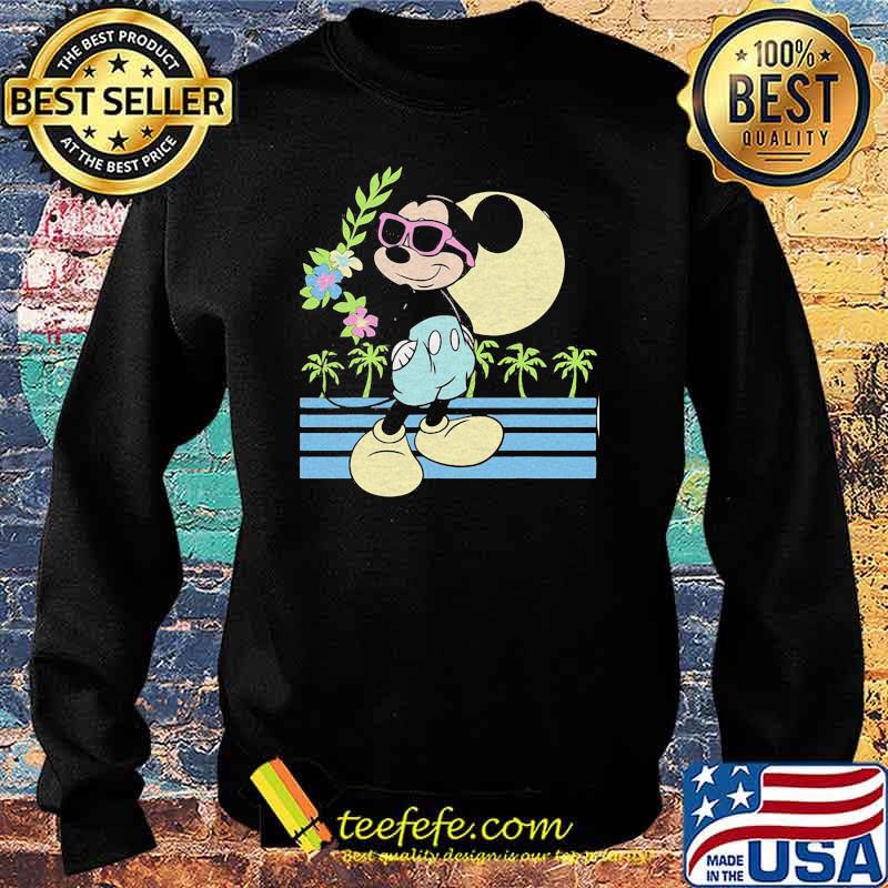 Official Flowers Mickey Travel Shirt Sweater Official Flowers Mickey Travel Shirt Sweater