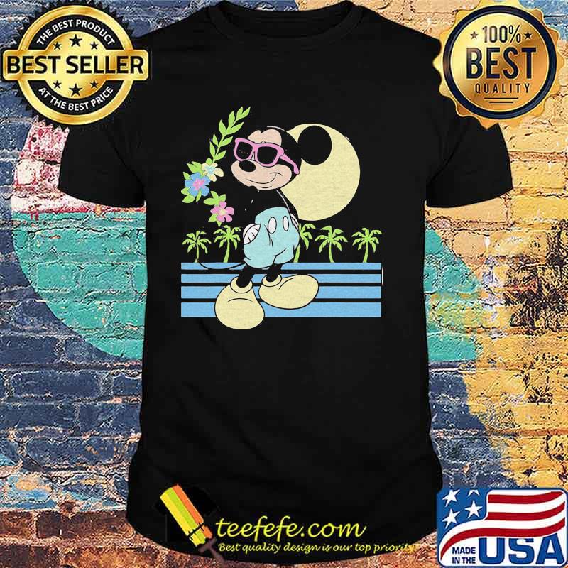 Official Flowers Mickey Travel Shirt Official Flowers Mickey Travel Shirt