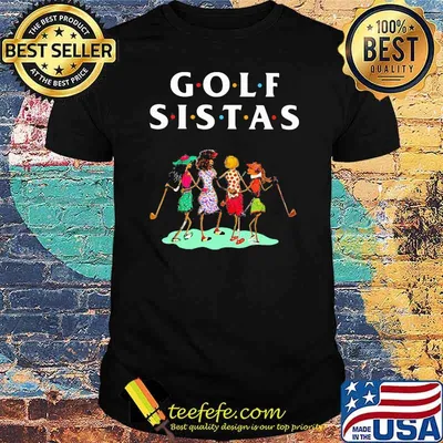 Official Golf Sistas Queen Shirt